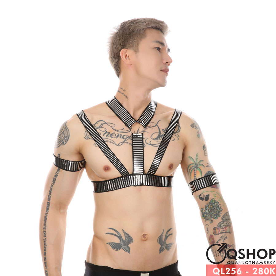 Đai đeo ngực thời trang + 2 băng tay QL256