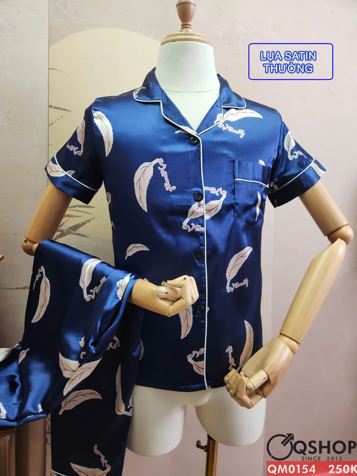 QM0154 - Bộ đồ ngủ pijama nữ