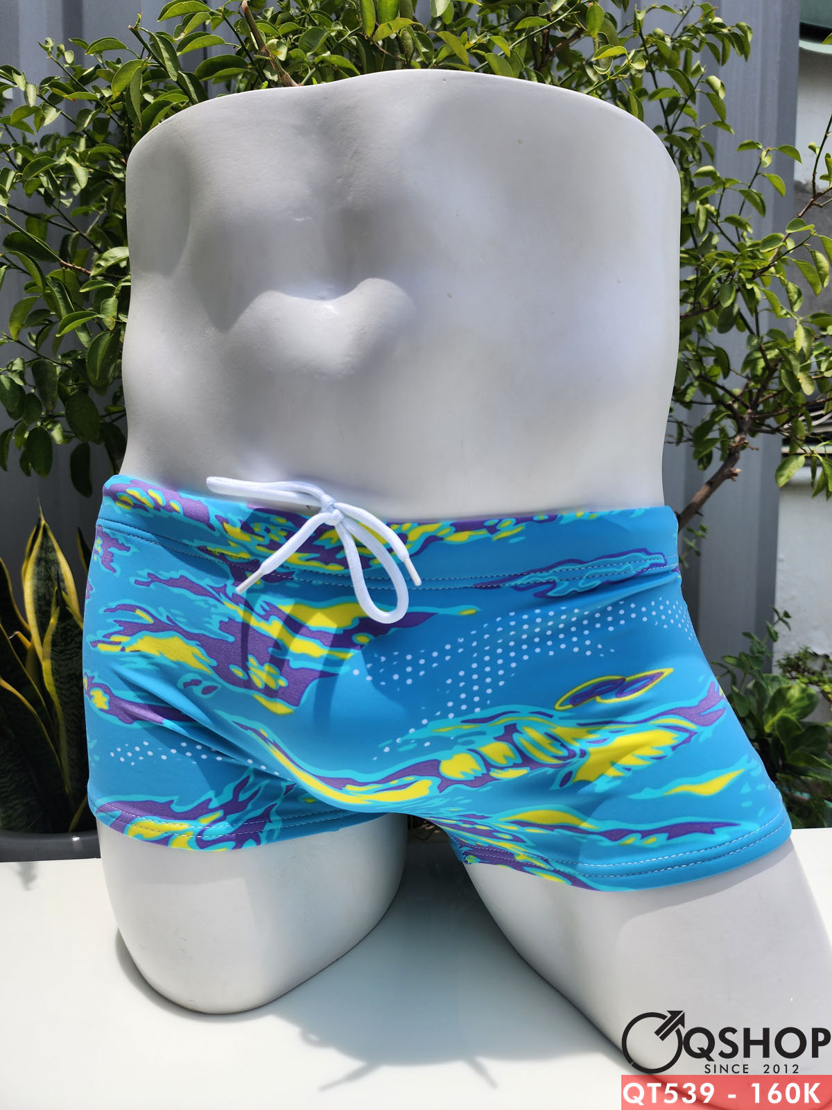 QT539 - Quần bơi nam boxer