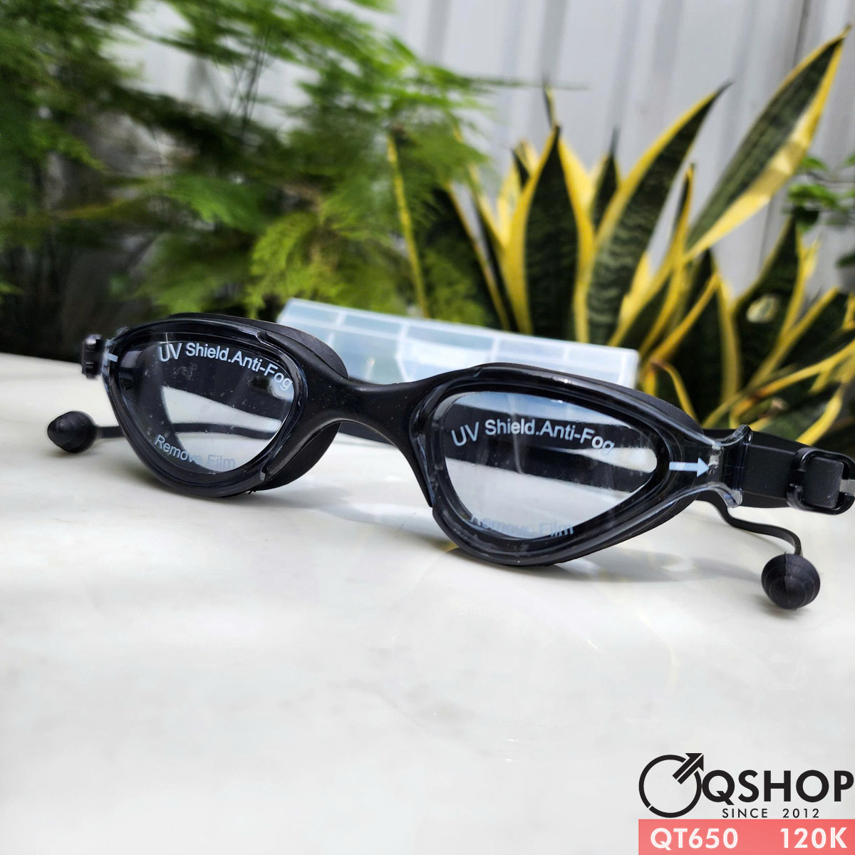 QT650 - Kính bơi nam nữ không tráng gương