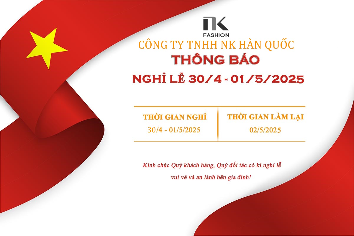 Thông báo Lịch nghỉ lễ