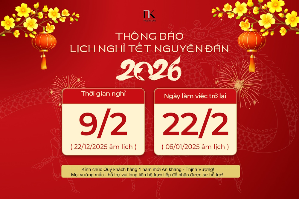 THÔNG BÁO NGHỈ LỄ