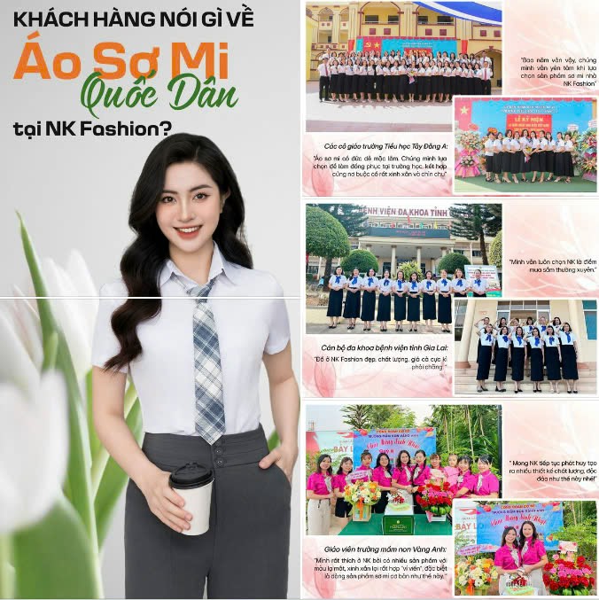 Khách Hàng Nói Gì Về Áo Sơ Mi Quốc Dân Tại NK Fashion?