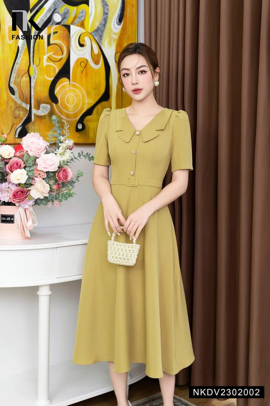 Đầm Xòe NK Fashion Thanh Lịch Cho Nàng Diện Chốn Văn Phòng, Vừa ...