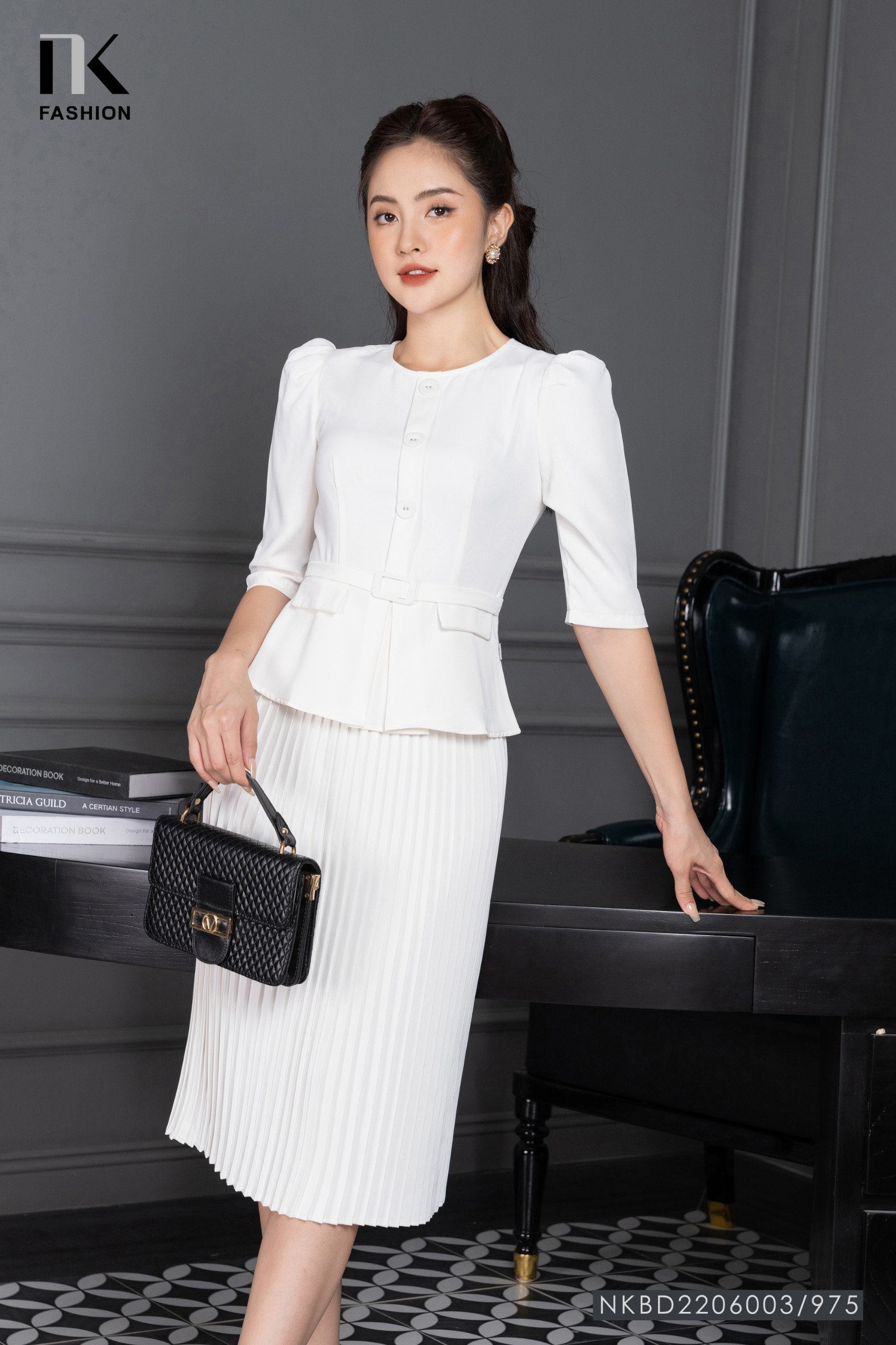 ÁO PEPLUM TAY PHỒNG ZAREEN VOA127