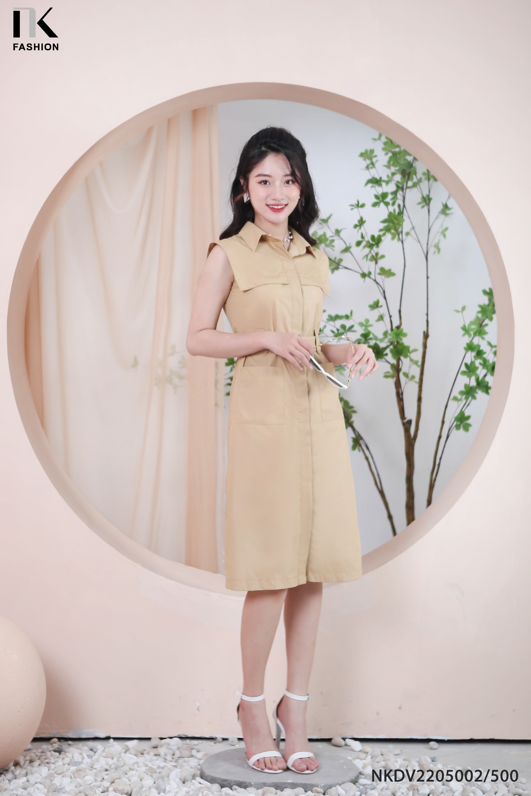 Váy 2 dây Nữ Váy 2 Dây 3 Tầng Dáng Xòe | FM Style