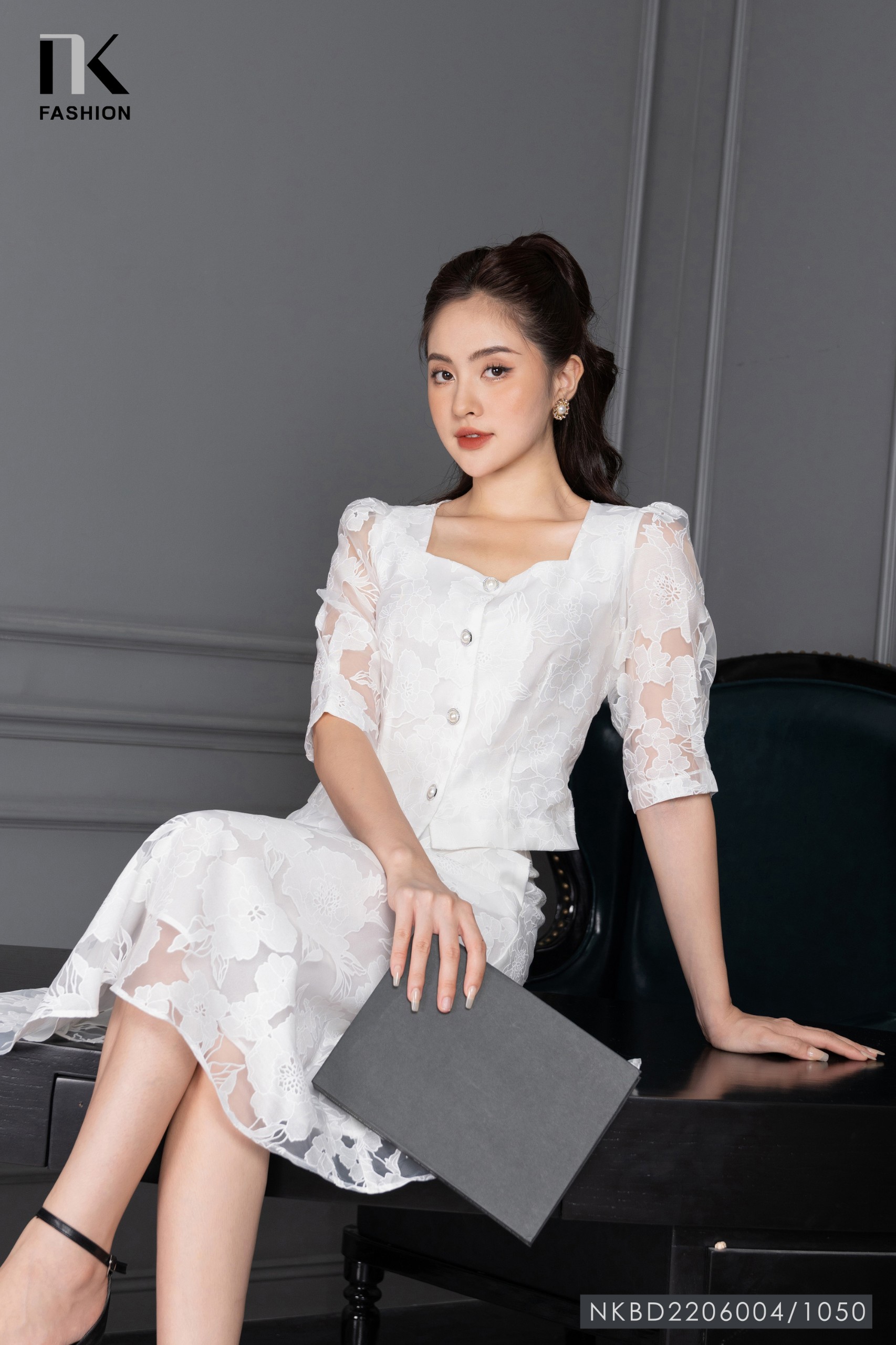 MALY SET ( Set áo croptop + chân váy xoè ) | Shopee Việt Nam