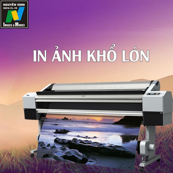 Quy trình in ảnh khổ lớn