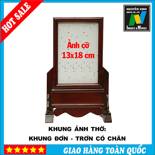 KHUNG THỜ CỠ 13x18 ĐƠN