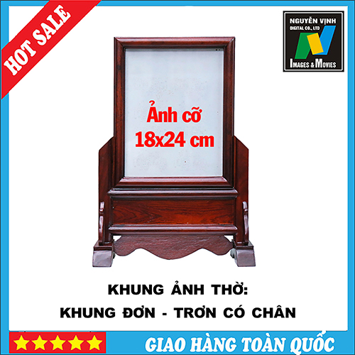 KHUNG THỜ CỠ 18X24 ĐƠN