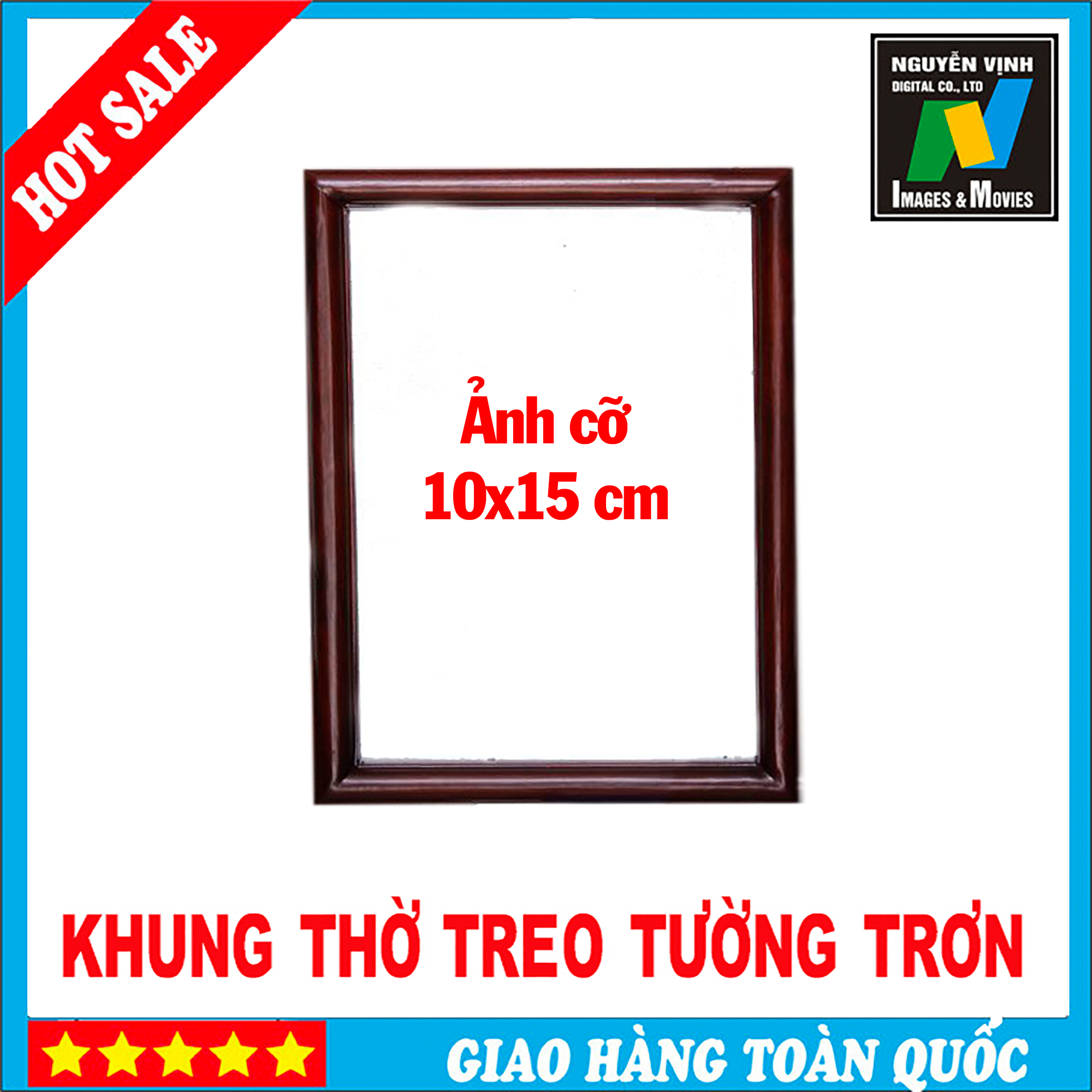 KHUNG THỜ CỠ 10X15 ĐƠN
