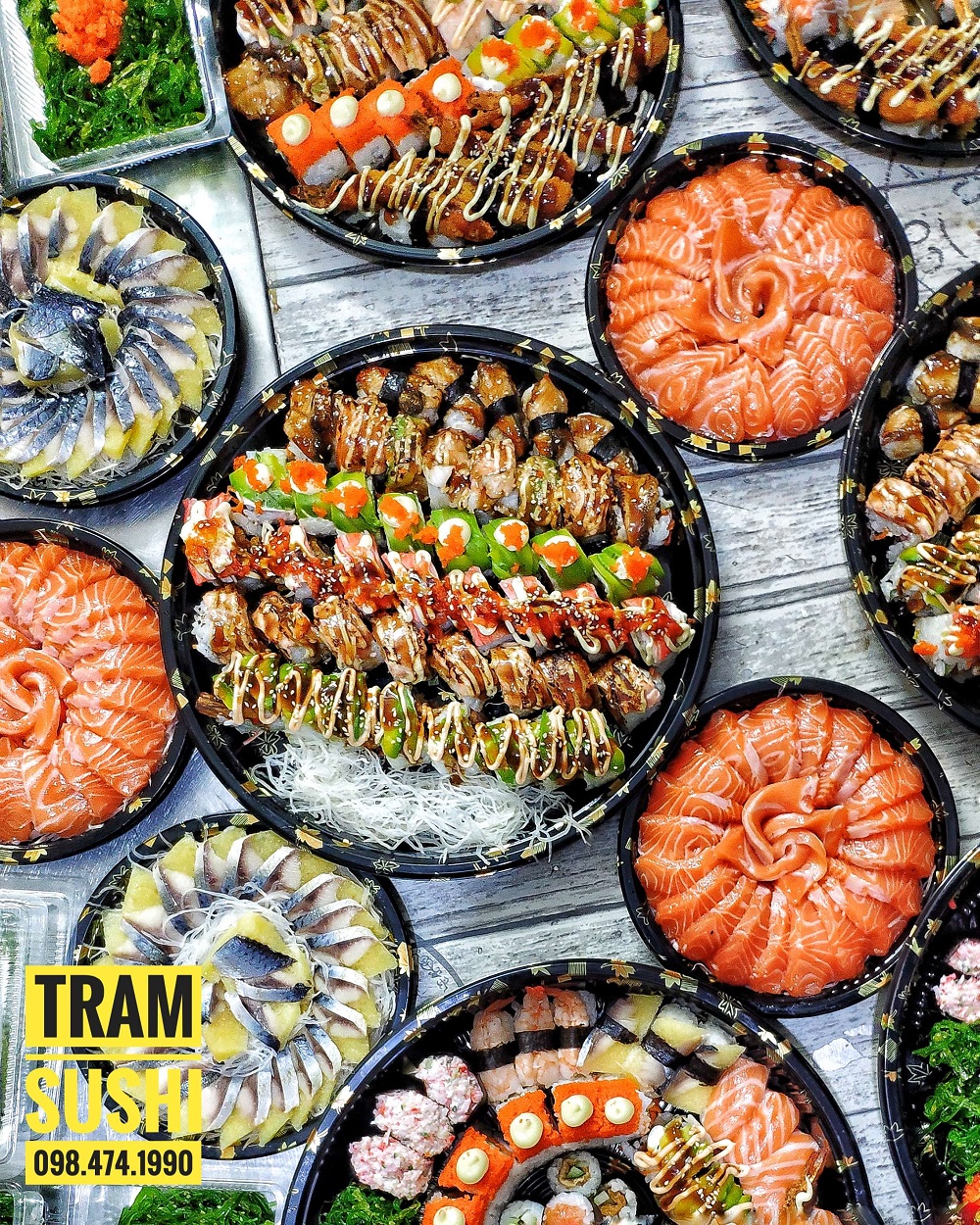 ĐẶT SUSHI NGON GIAO TẬN NHÀ TẠI HÀ NỘI