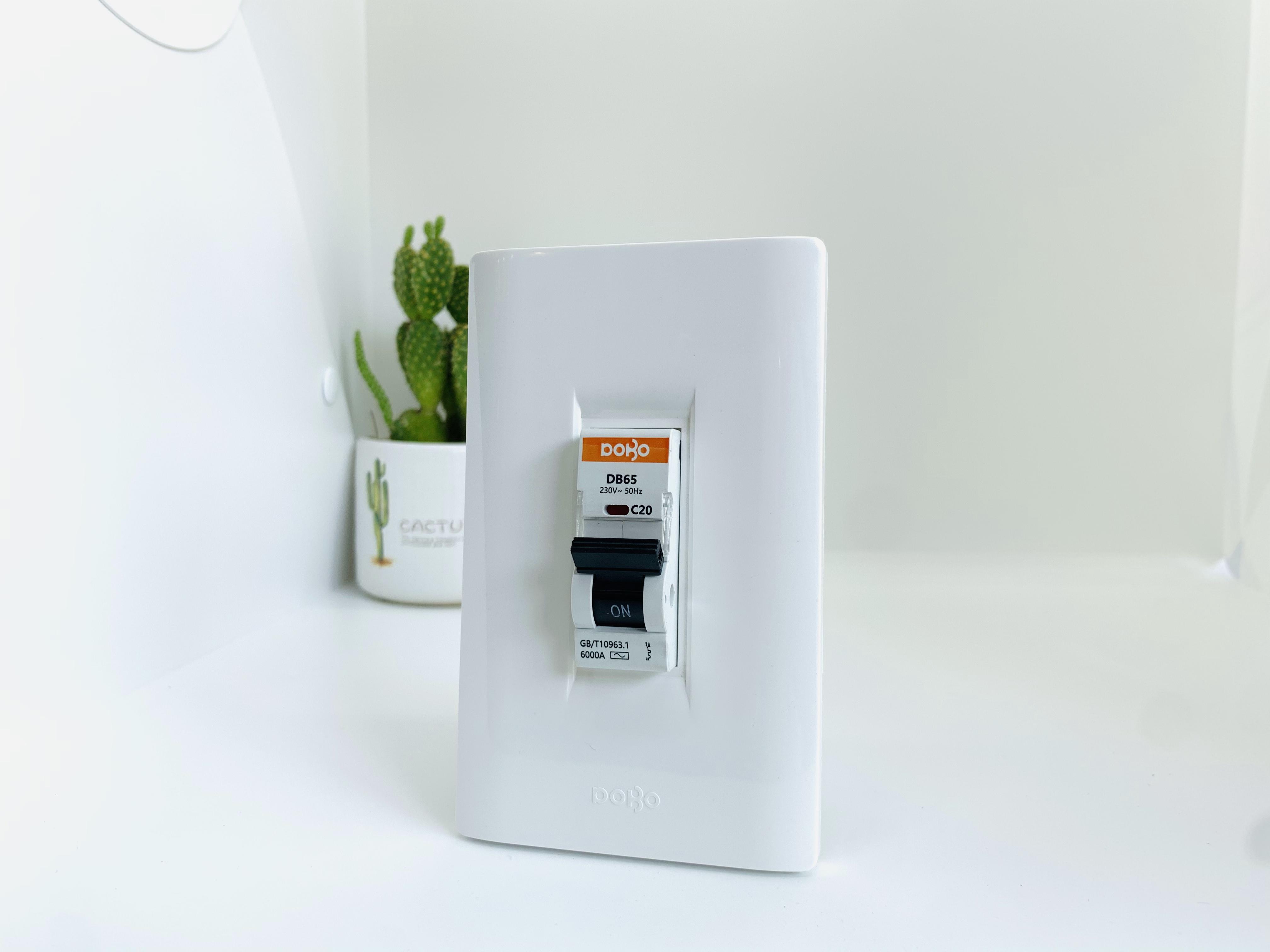 Mặt Aptomat 1 tép DZ50-01