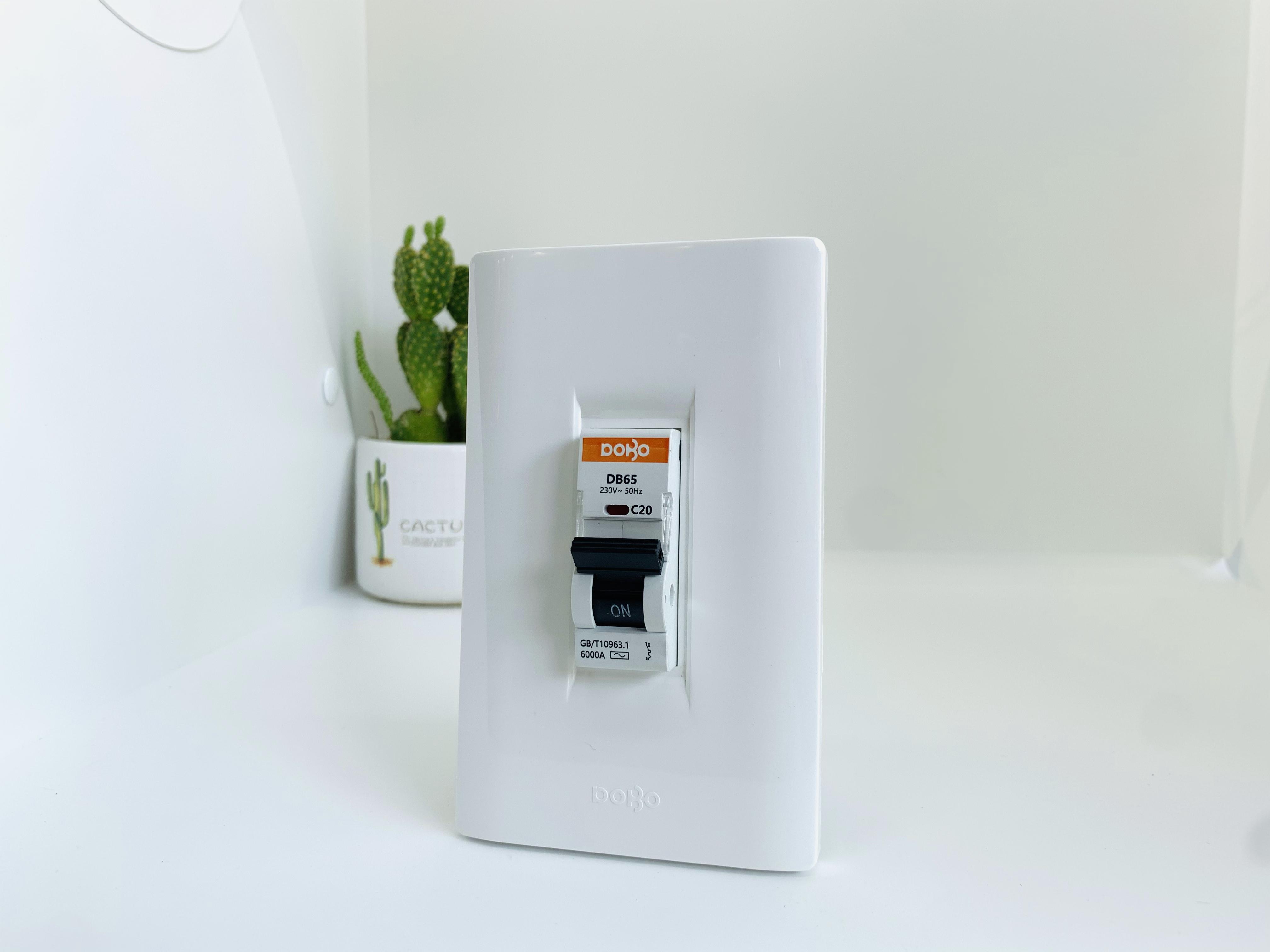 Mặt Aptomat 1 tép DZ50-01