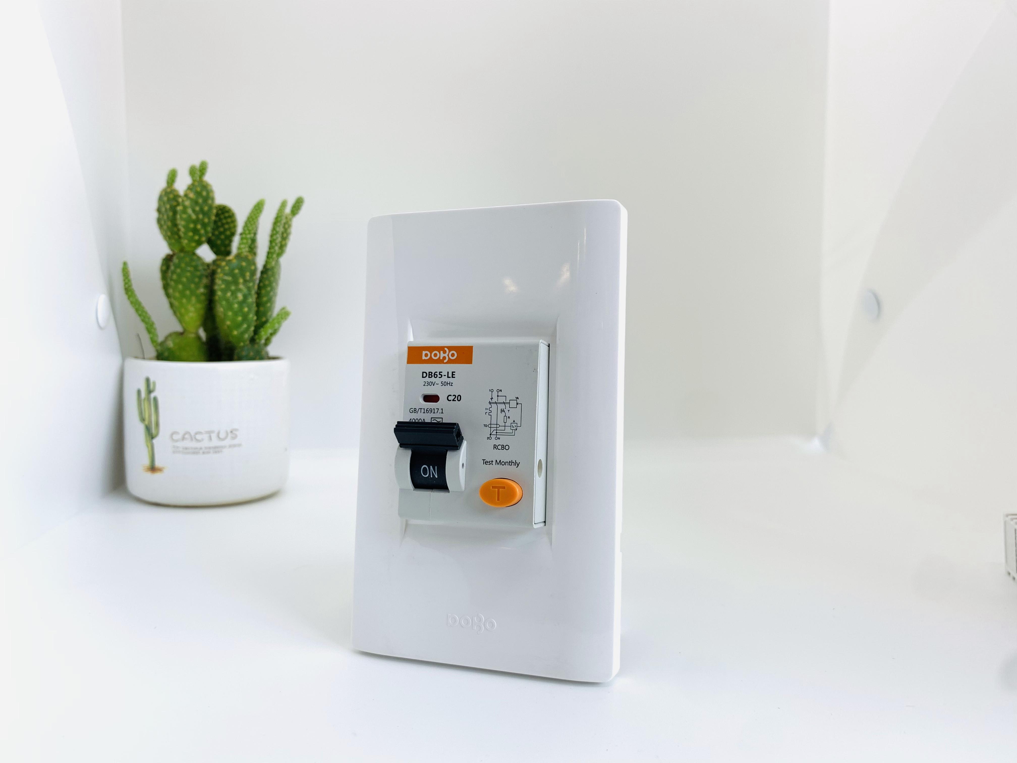 Mặt Aptomat 2 tép DZ50-02