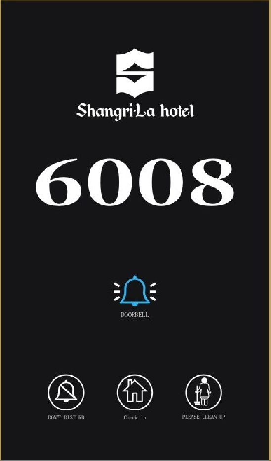 BẢNG SỐ PHÒNG ĐIỆN TỬ KHÁCH SẠN HT-140*240