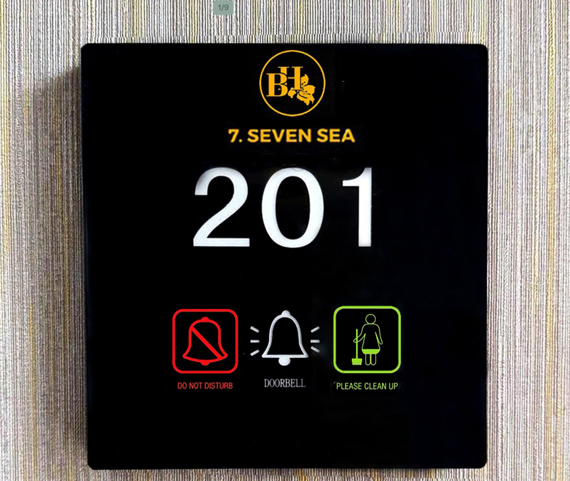 BẢNG SỐ PHÒNG ĐIỆN TỬ KHÁCH SẠN A90-88555