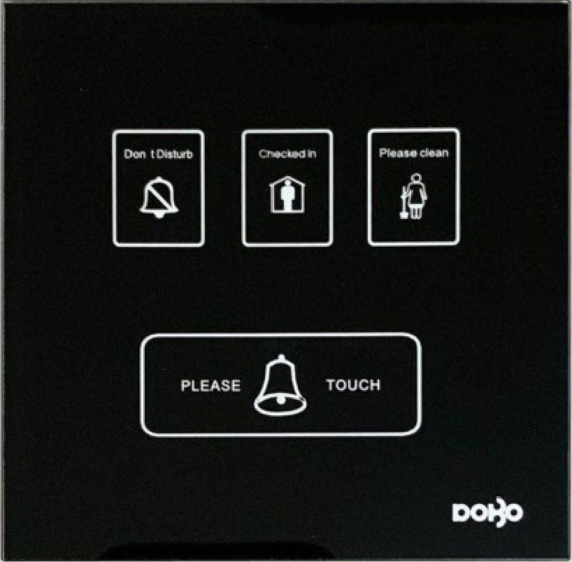 BỘ HIỂN THỊ + NÚT NHẤN CHUÔNG CẢM ỨNG  A90-88666