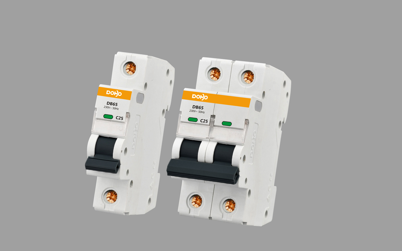 Cầu dao tự động 3 tép MCB 3P 63A 6kA DoBo DB65-88633P