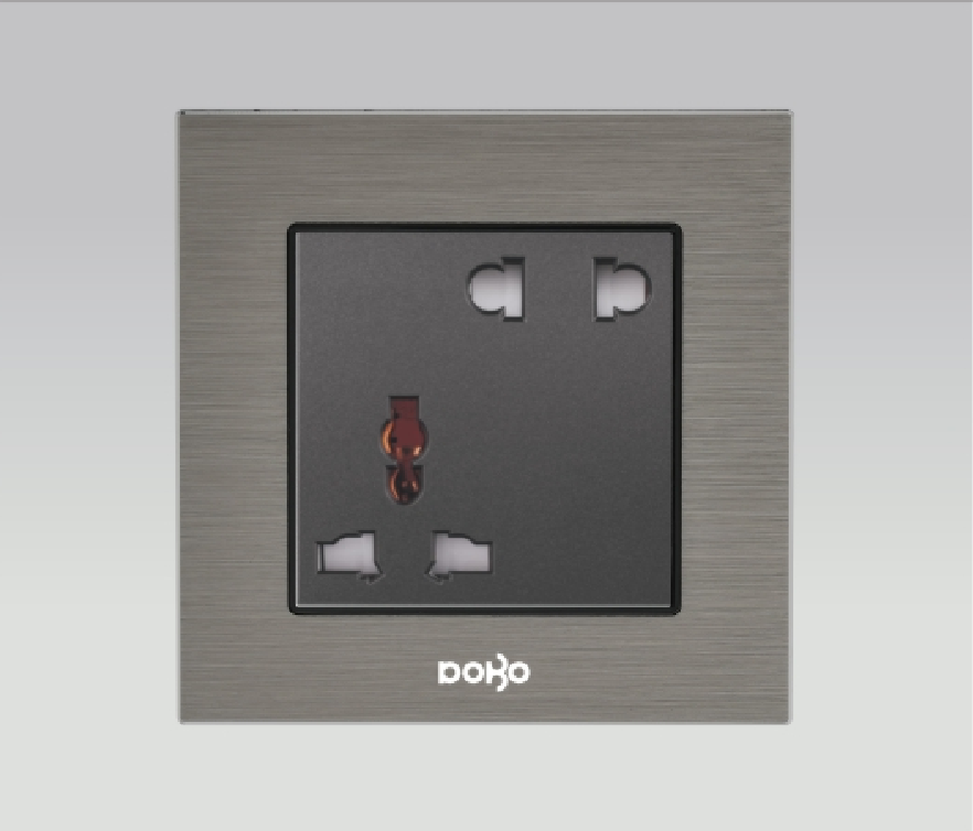 Bộ ổ cắm 5 chấu đa năng  A90X-88017