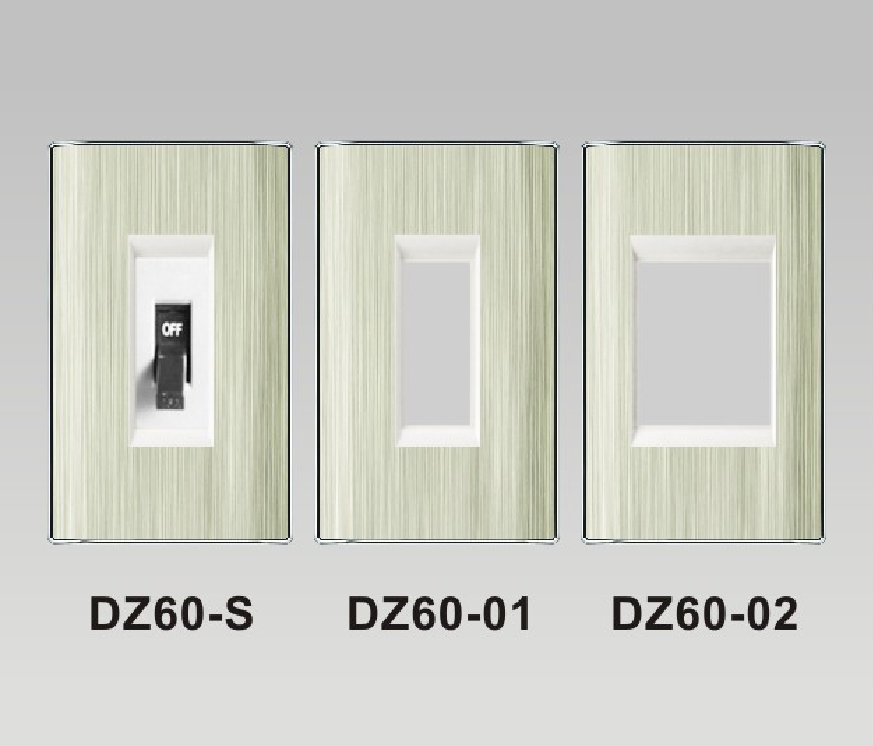 Mặt Aptomat 2 tép DZ60-02