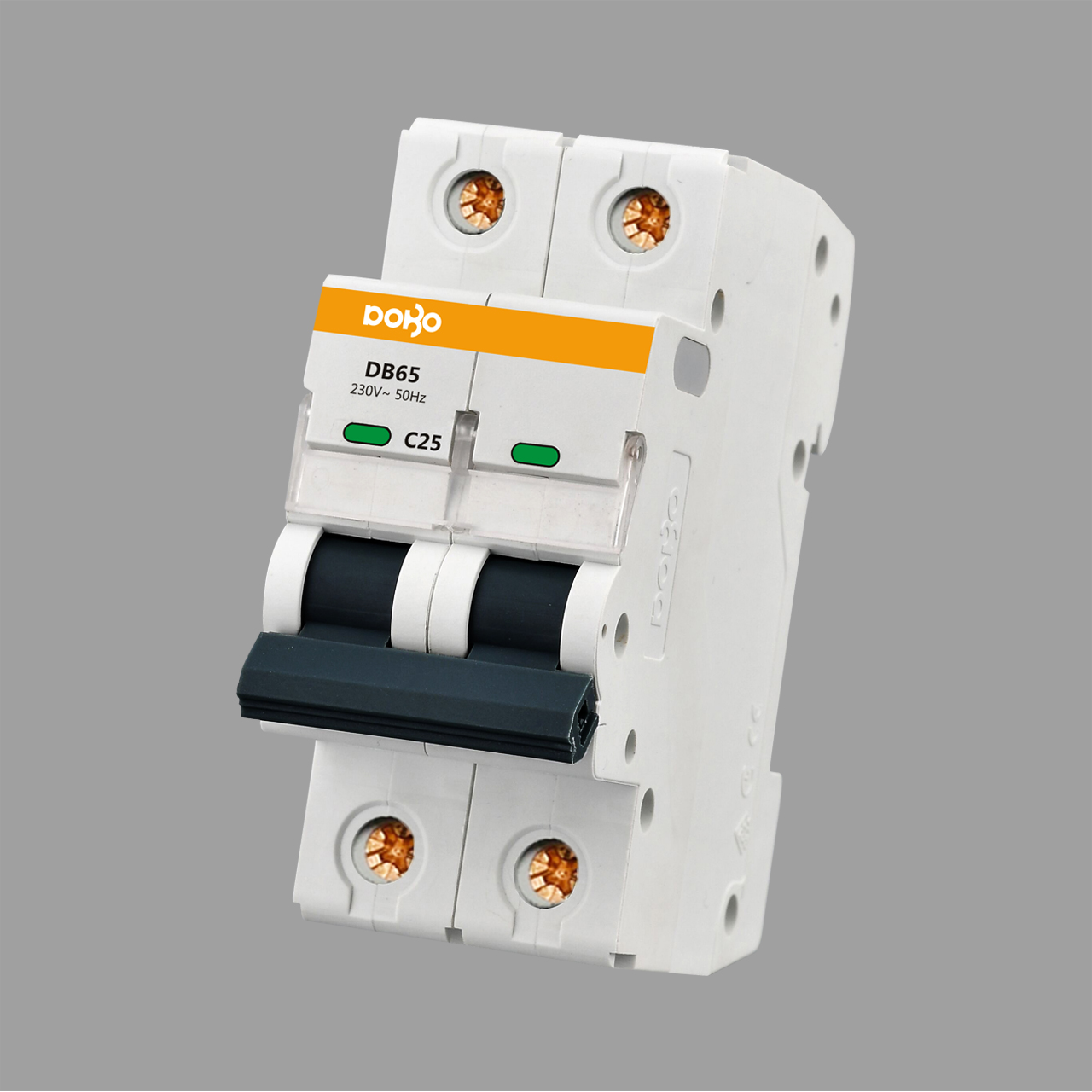 Cầu dao tự động 2 tép MCB 2P 63A 6kA DoBo Hàn Quốc DB65-88632P