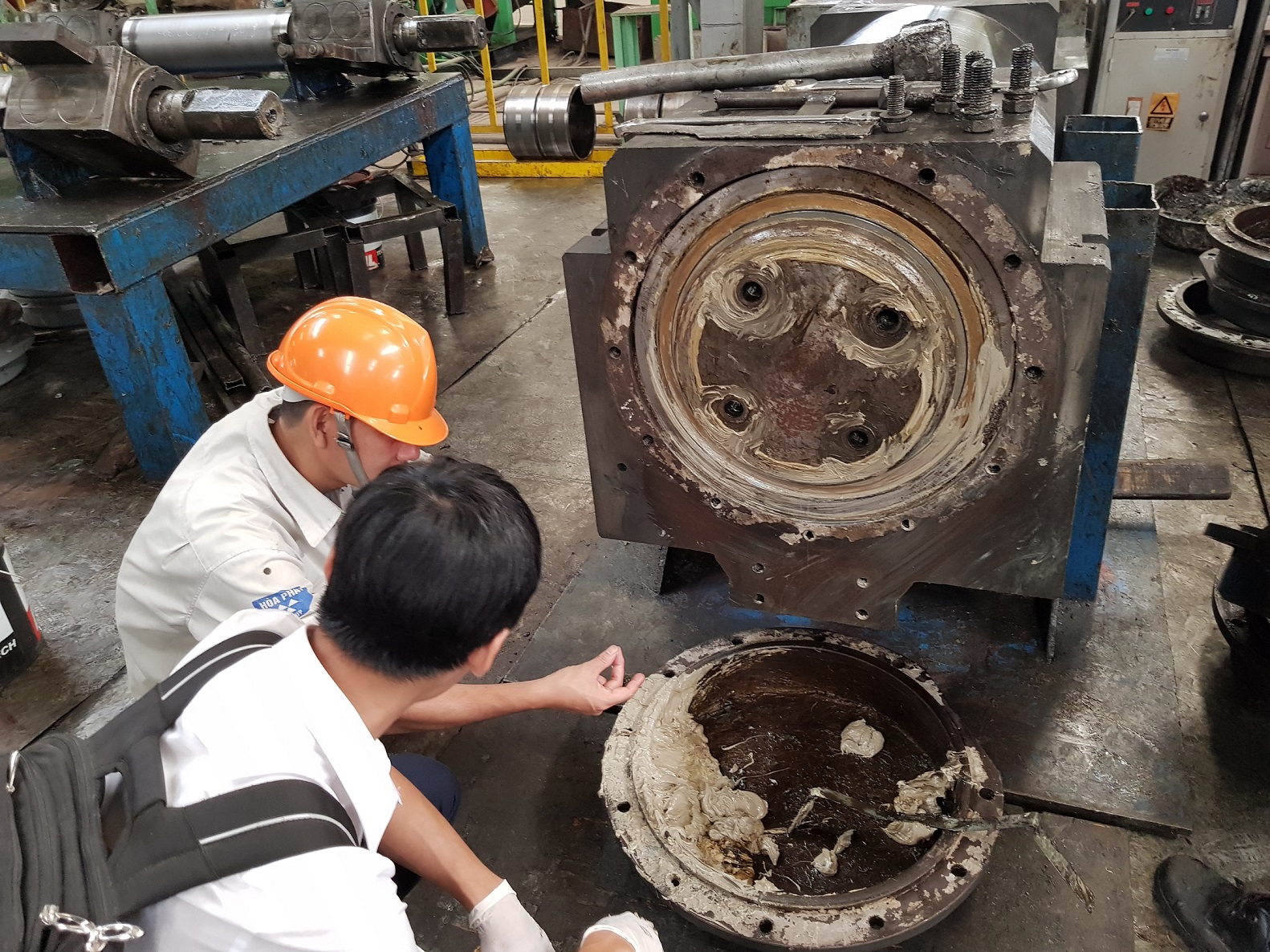 Tư vấn dầu mỡ tại hiện trường