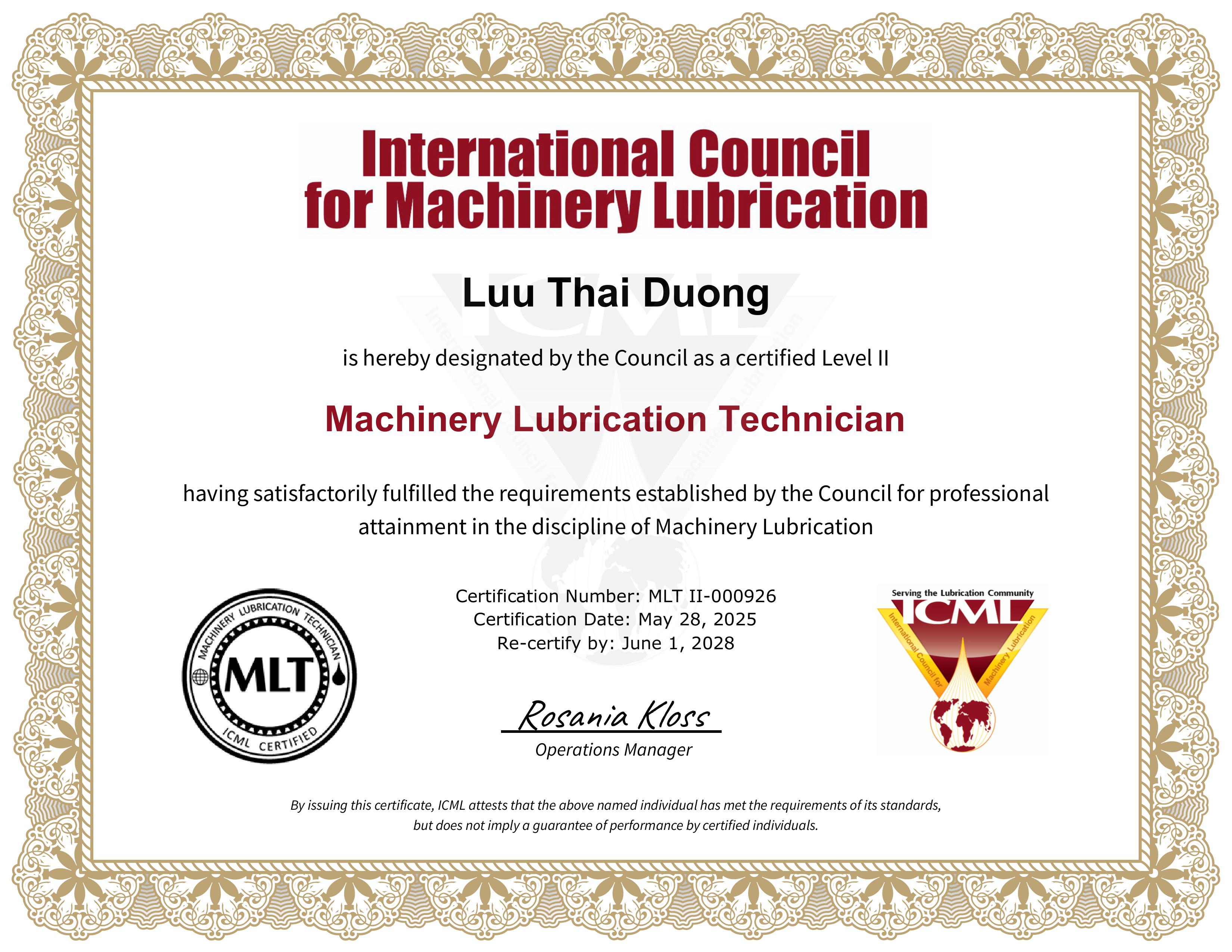 MLT II - Lưu Thái Dương