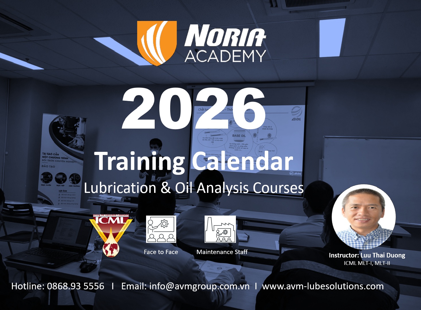 LỊCH ĐÀO TẠO 2026