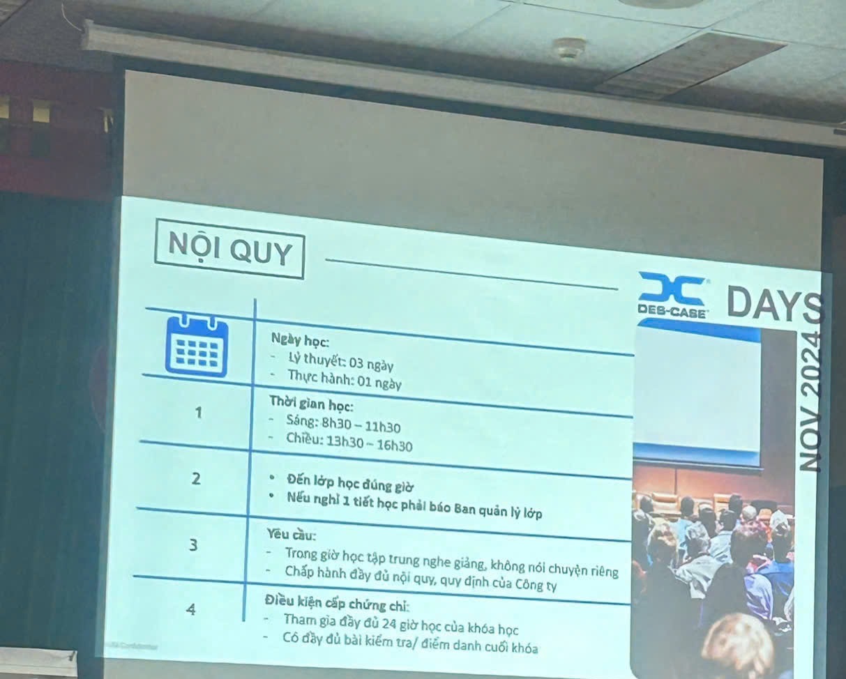 Khai Giảng khóa học: Thực hành bôi trơn máy móc - cấp độ 1
