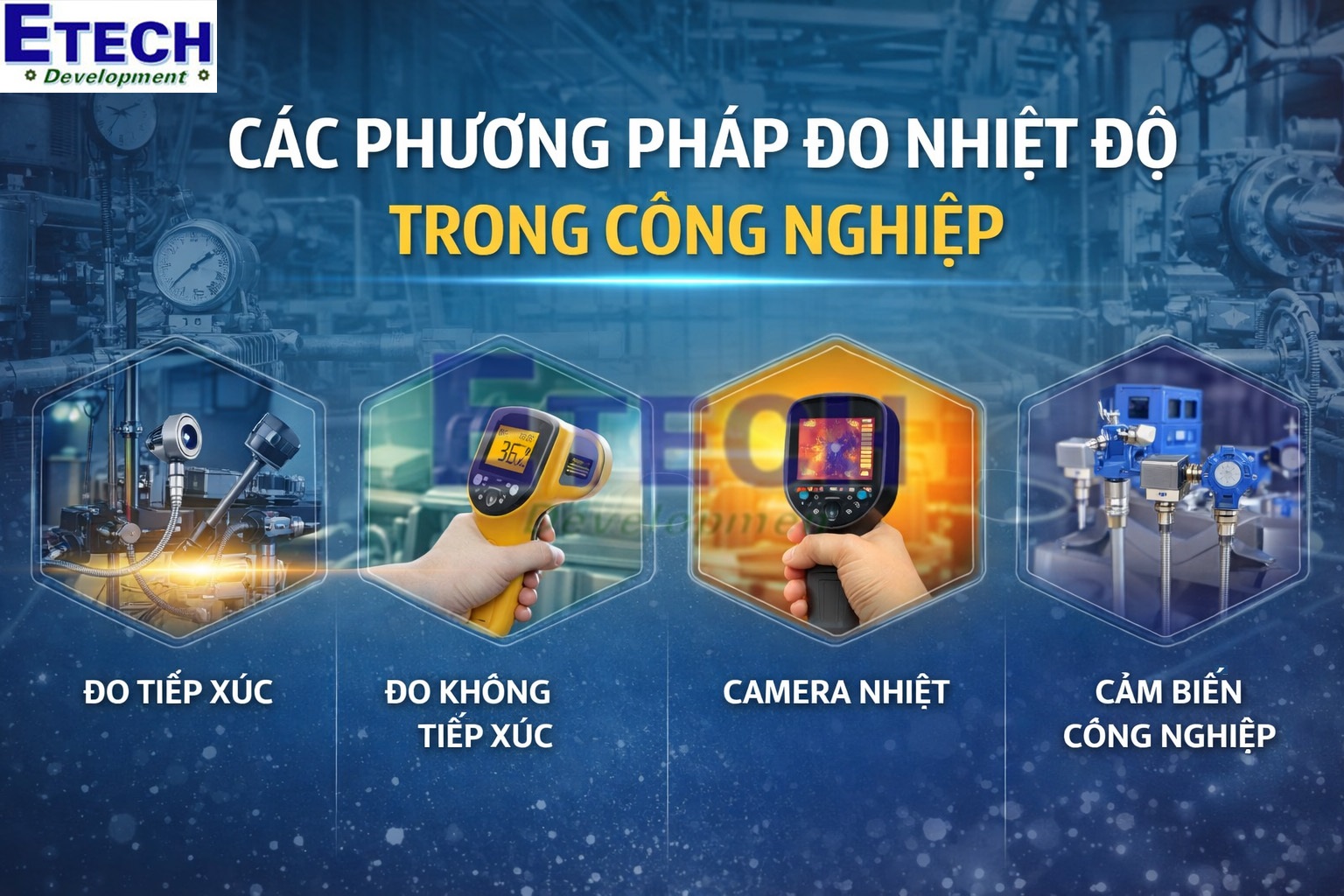 Các phương pháp đo nhiệt độ trong công nghiệp