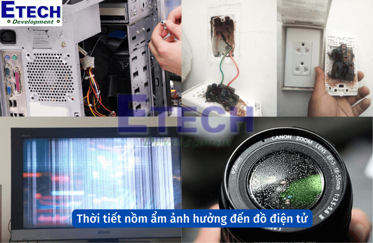 Ảnh hưởng của độ ẩm đến thiết bị điện và giải pháp kiểm soát hiệu quả