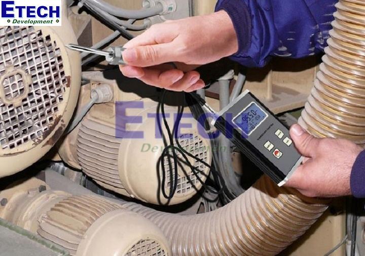 Ứng dụng máy đo độ rung trong kiểm tra thiết bị nhà máy