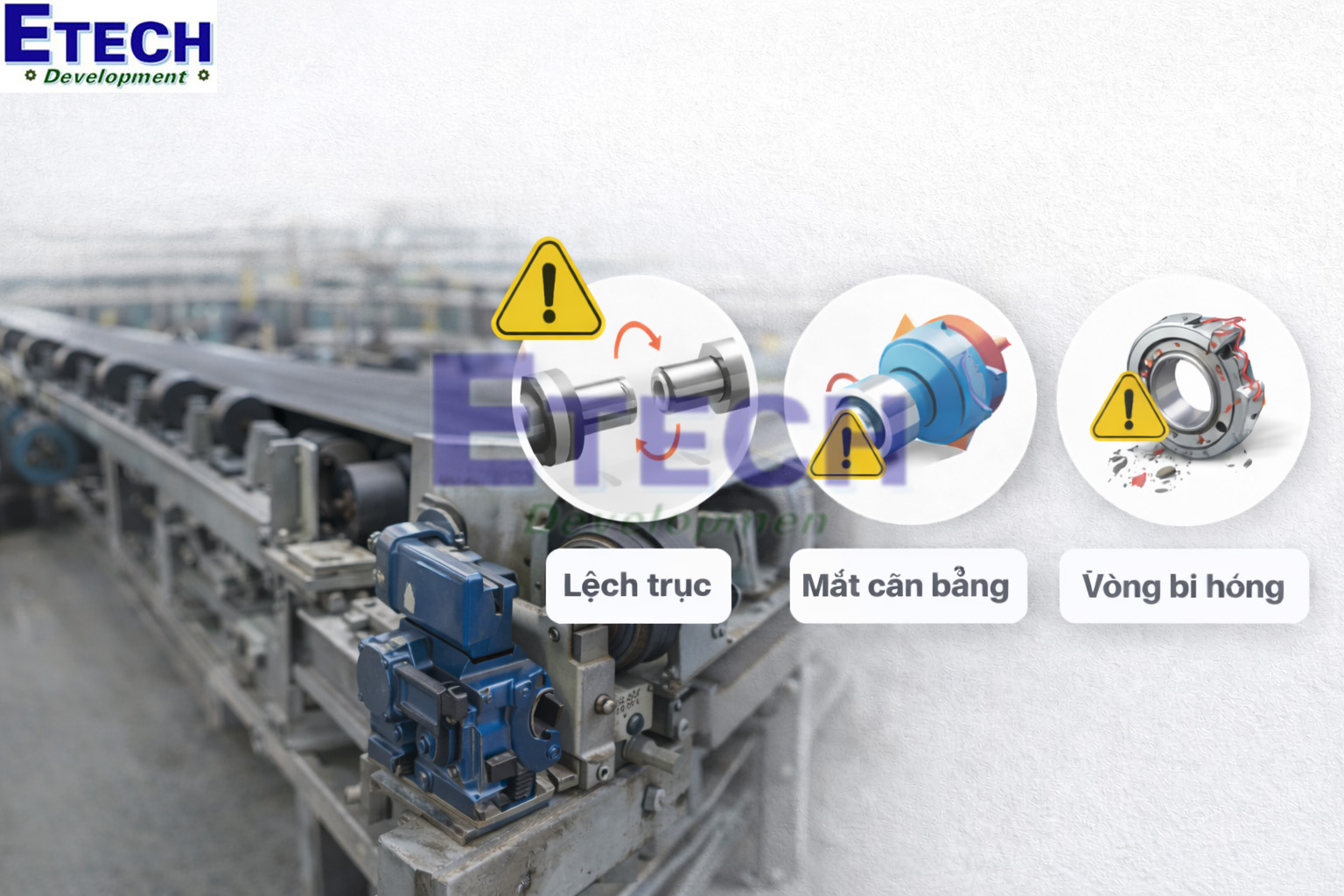 Cách đo rung động hệ thống băng tải giúp phát hiện hỏng hóc sớm