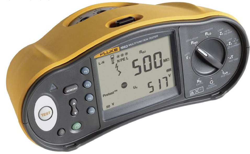 Thiết bị kiểm tra lắp đặt điện đa năng FLUKE 1663 - Etech