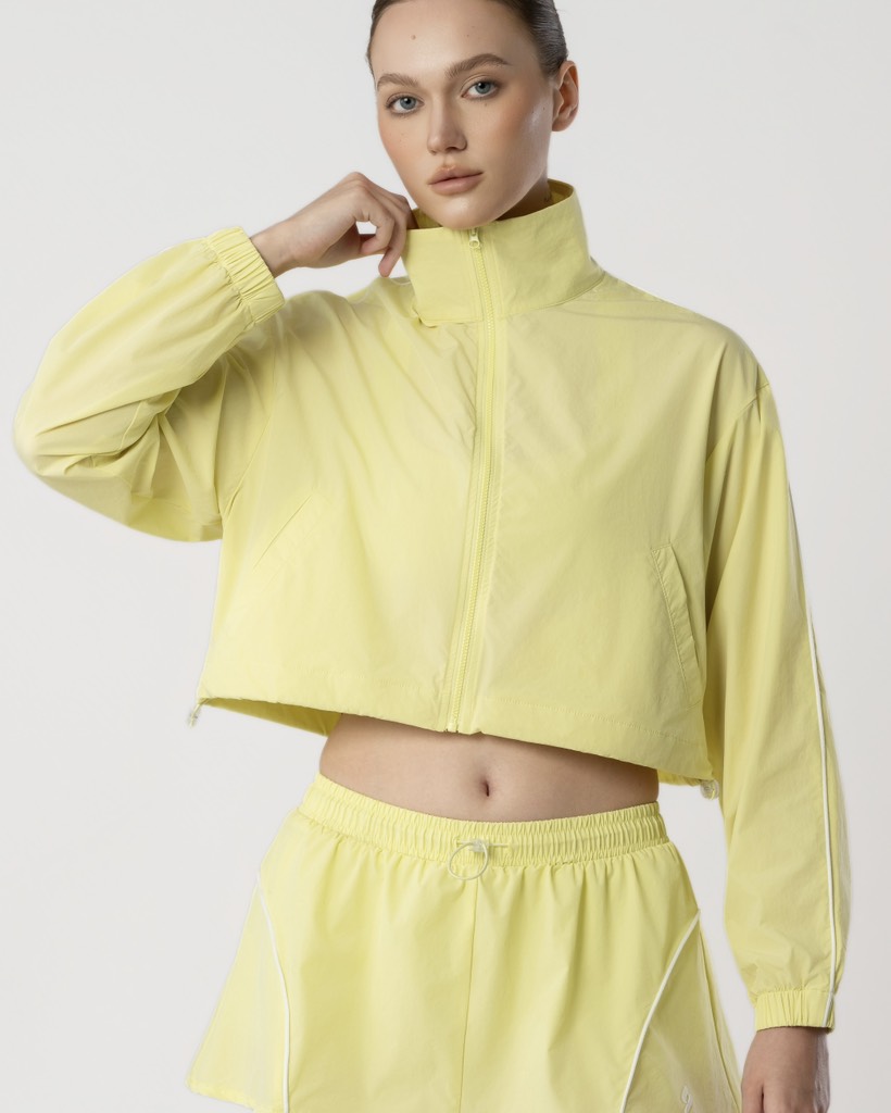 Track Jacket - Xanh/Trắng