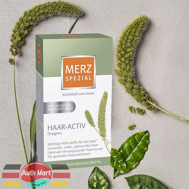 thuốc mọc toc merz spezial haar activ dragees của đức merz xanh 120 vien