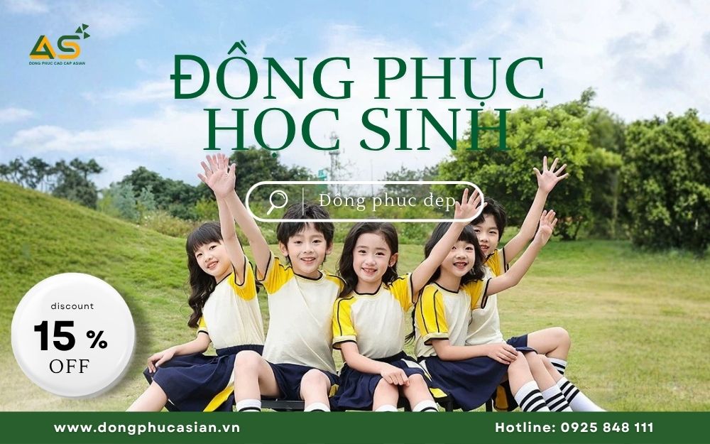 🏫 ĐỒNG PHỤC HỌC SINH CAO CẤP - KHẲNG ĐỊNH ĐẲNG CẤP, ƯU ĐÃI 15% 🏫