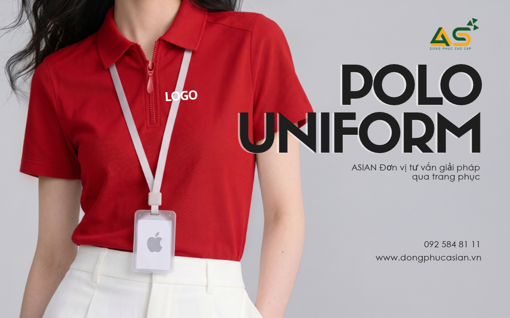 Áo Polo Đồng Phục Cổ Khóa Hiện Đại: Lựa Chọn Đột Phá Cho Doanh Nghiệp Tiên Phong