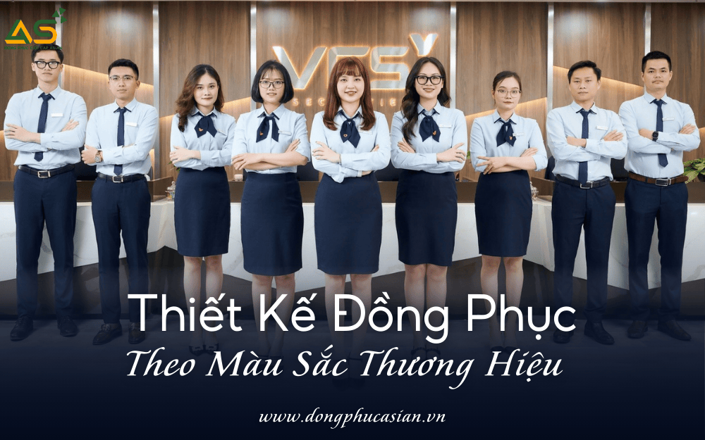 Thiết Kế Đồng Phục Theo Màu Sắc Thương Hiệu