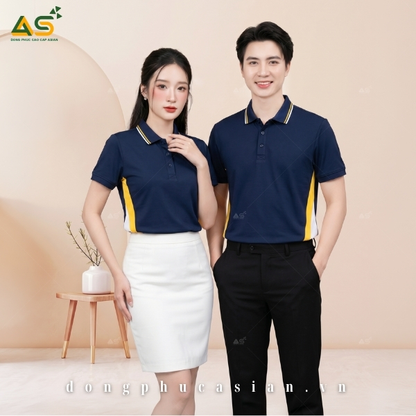 Đồng Phục Áo Polo Nam Nữ Co Giãn Thoáng Mát - AP 0611 | Asian Uniforms