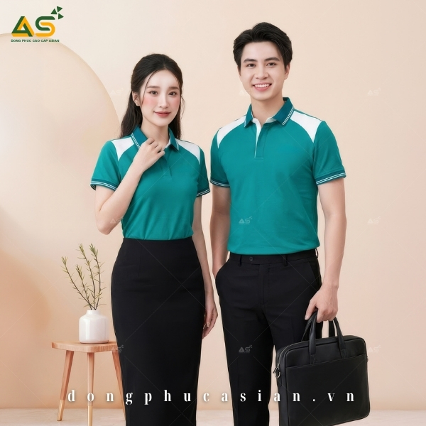 Đồng Phục Áo Polo Nam Nữ Co Giãn Thoáng Mát - AP 0604 | Asian Uniforms
