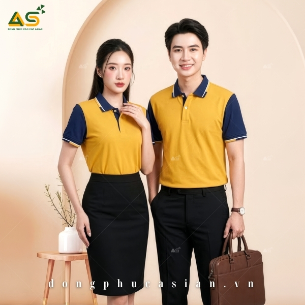 Đồng Phục Áo Polo Nam Nữ Co Giãn Thoáng Mát - AP 0602 | Asian Uniforms
