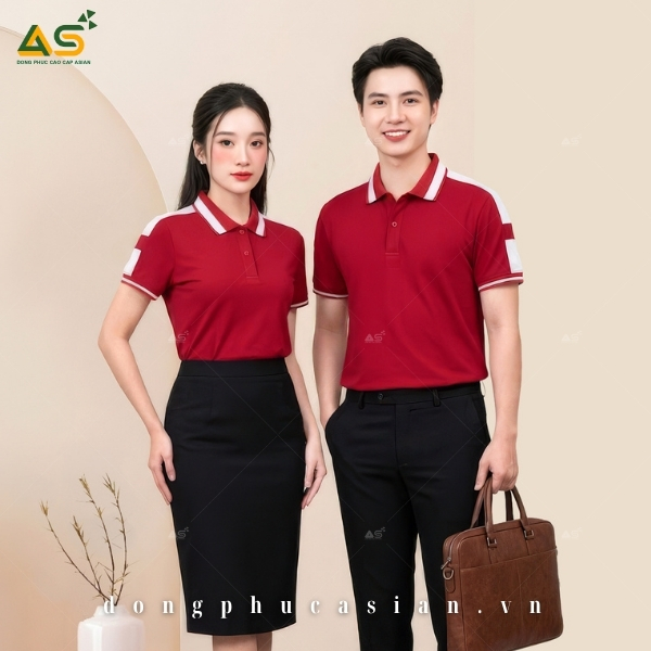 Đồng Phục Áo Polo Nam Nữ Co Giãn Thoáng Mát - AP 0603 | Asian Uniforms
