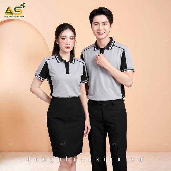 Đồng Phục Áo Polo Nam Nữ Co Giãn Thoáng Mát - AP 0613 | Asian Uniforms