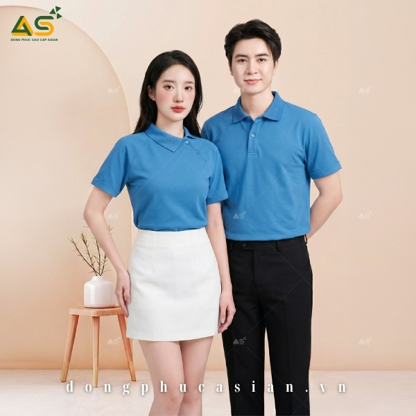 Đồng Phục Áo Polo Nam Nữ Co Giãn Thoáng Mát - AP 0610 | Asian Uniforms