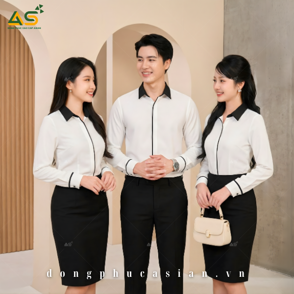 ĐỒNG PHỤC SƠ MI NAM NỮ 0201