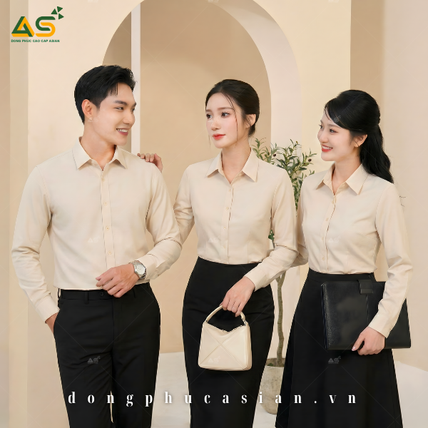 ĐỒNG PHỤC SƠ MI NAM NỮ 0208