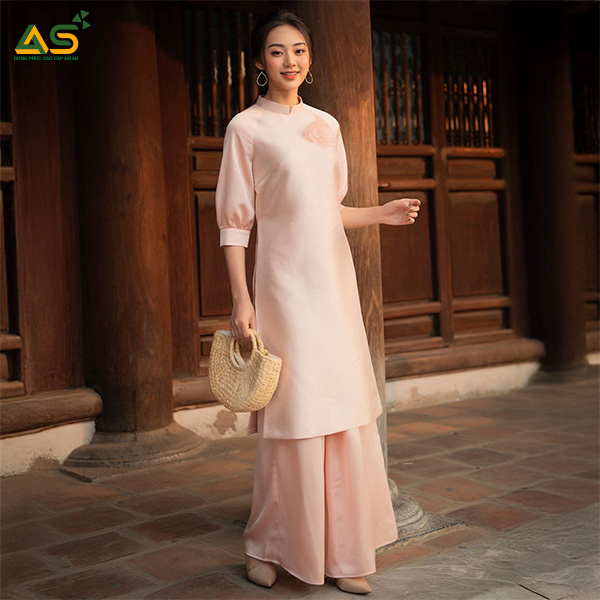 Áo Dài Đồng Phục Doanh Nghiệp form đẹp  - AD 014| Asian Uniforms