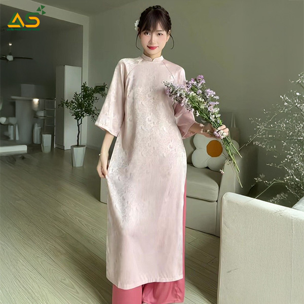 Áo Dài Đồng Phục Doanh Nghiệp form đẹp  - AD 011| Asian Uniforms